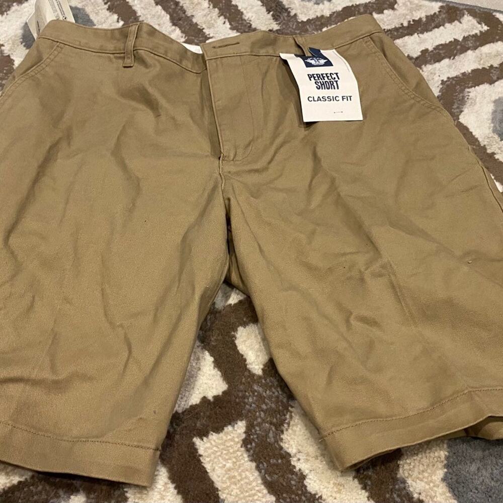 Dockers Water<Less Perfect Men’s 34 Khaki Shorts